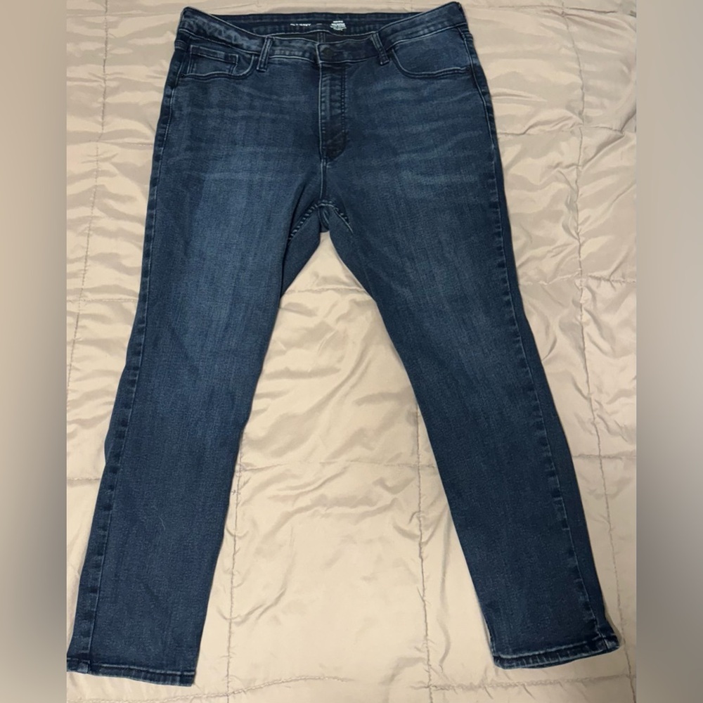 Old Navy High-Rise Rockstar Dark Denim Jeans